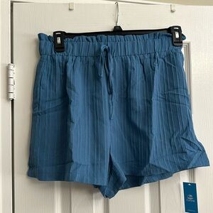 NWT cupshe blue shorts size XL